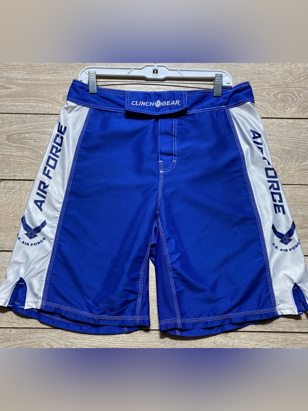 U.S. Air Force Academy Wrestling Shorts Clinch Gear Sz 32 MMA, Boxing, Muay Thai